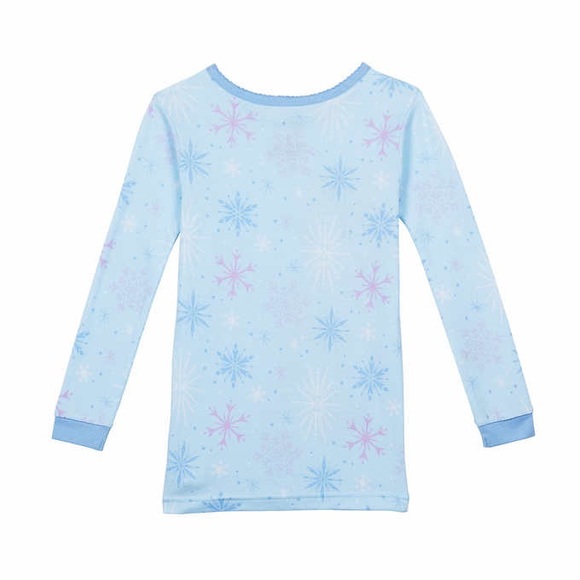 Frozen Kids 4 Piece Cotton PJ Set, 7 - Picture 3 of 7
